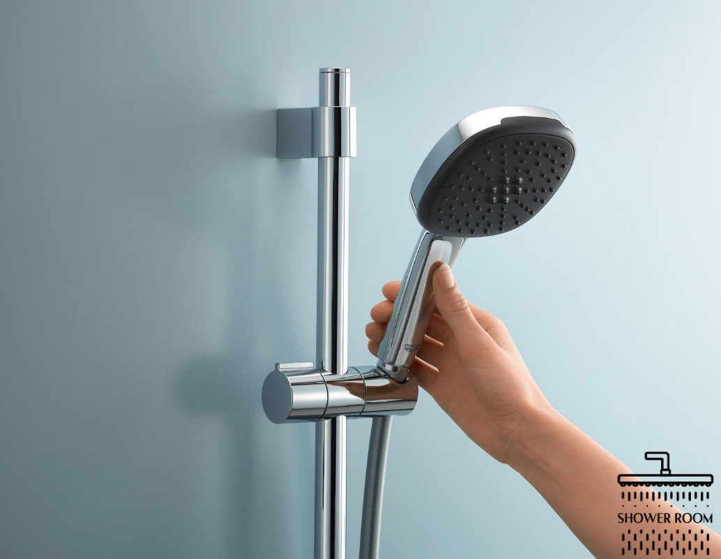 Душова система прихованого монтажу з термостатом Grohe QuickFix Grohtherm SmartControl&Vitalio Start 250 Cube UA202801C3