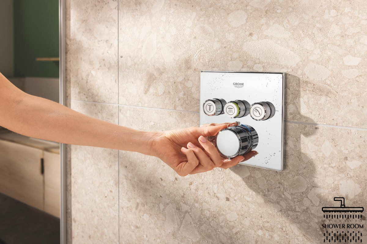 Душова система прихованого монтажу Grohe QuickFix Precision SmartControl з Vitalio SmartActive 310 Cube (34875000)