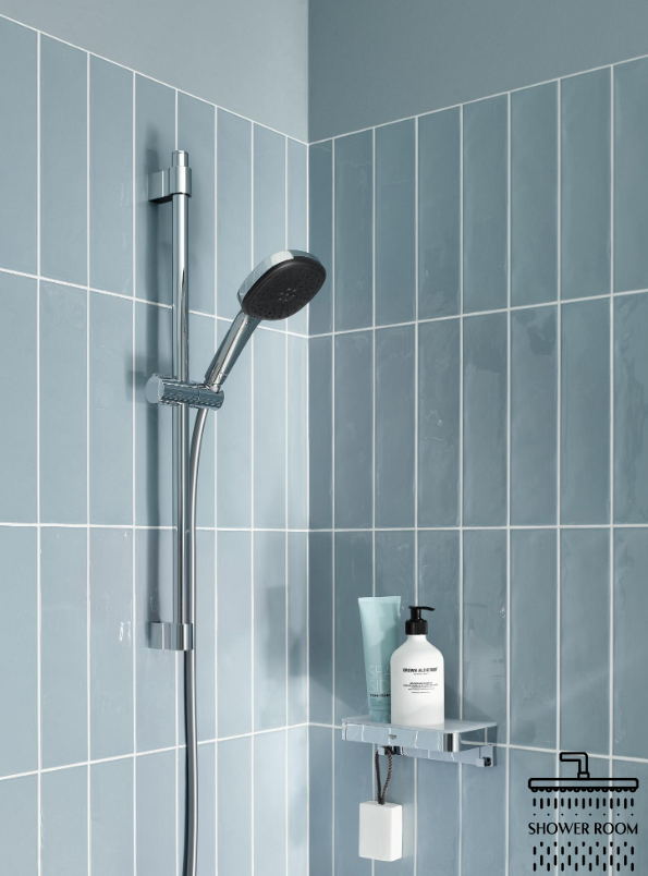 Душова система скрытого монтажу з термостатом Grohe QuickFix Grohtherm SmartControl&Vitalio Start 250 Cube