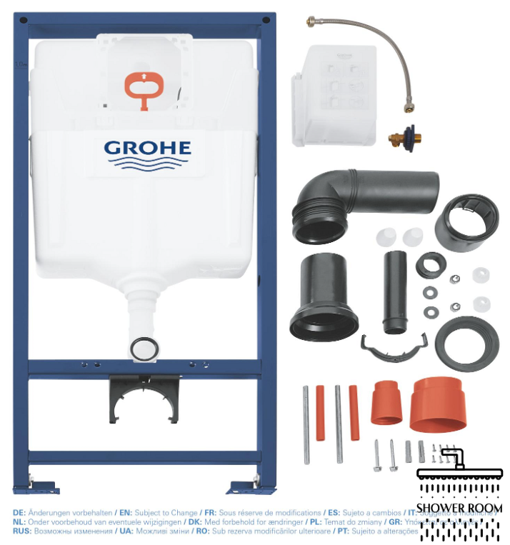 Grohe Rapid SL Комплект 5-в-1 для унитаза (36501000)