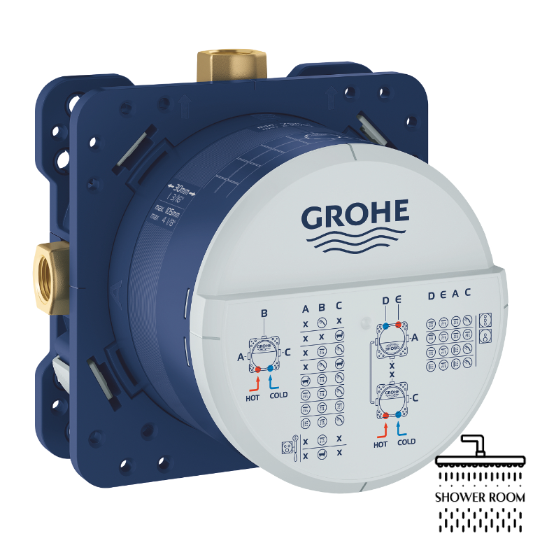 Душова система Grohe Plus прихованого монтажу з Tempesta 250 (UA240602663)