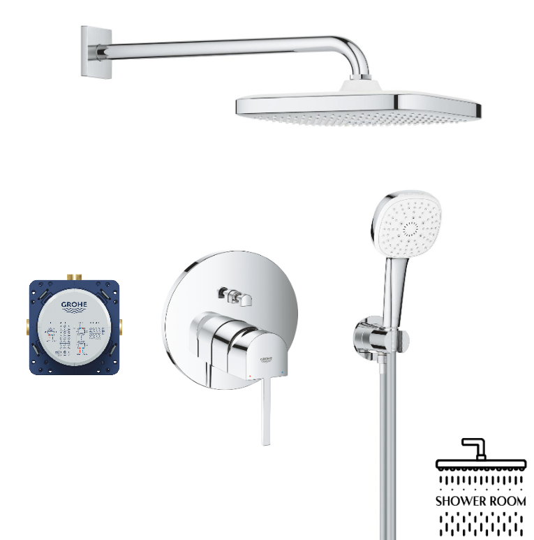 Душевая система Grohe Plus скрытого монтажа из Tempesta 250 (UA240602663)