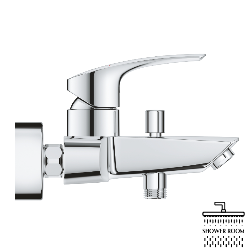 Набір змішувачів 3 в 1 для ванної кімнати Grohe Eurosmart New S-Size UA3332666503