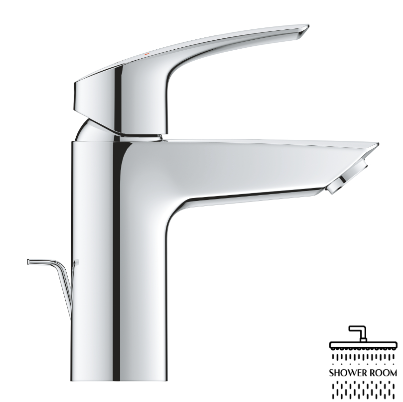 Набор смесителей 3 в 1 для ванной комнаты Grohe Eurosmart New S-Size UA3332666503