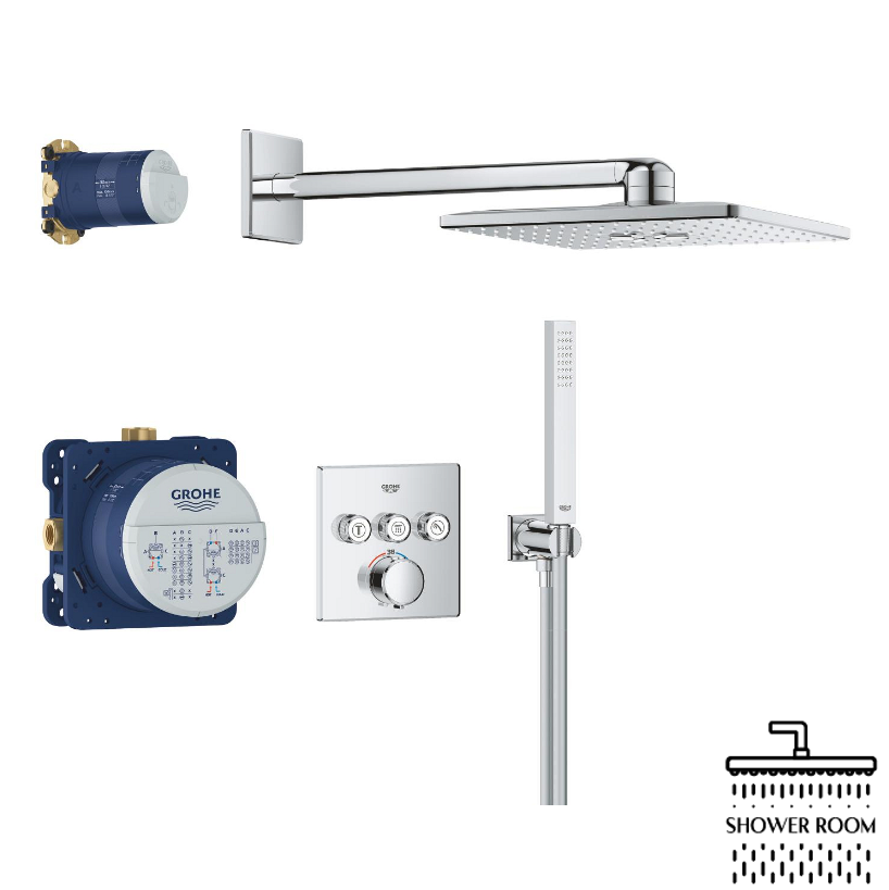 Душова система прихованого монтажу Grohe QuickFix Precision SmartControl з Vitalio SmartActive 310 Cube (34875000)