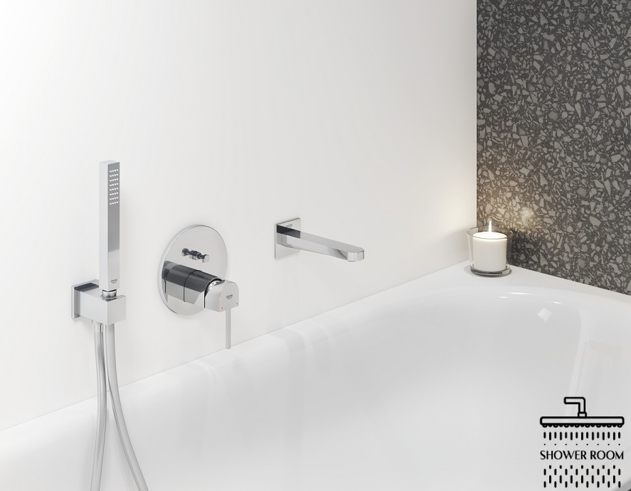 Смеситель Grohe Plus с переключателем на 2 положения однорычажный (24060003)