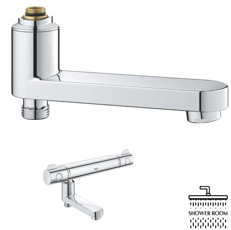 Поворотний вилив із вбудованим перемикачем  Grohe QuickFix 13450000