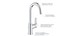 Смеситель для раковины L-размера Grohe QuickFix Start 24203002