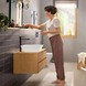 Смеситель для умывальника 240, HANSGROHE REBRIS E 72581670 CoolStart, черный матовый