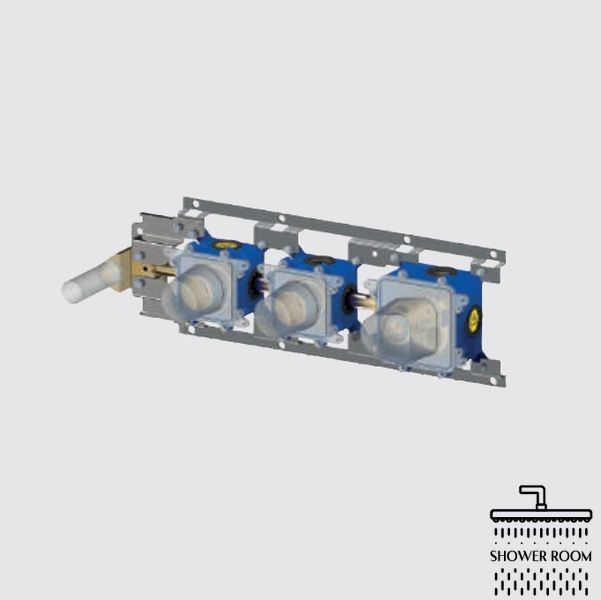 Скрытый набор для термостатического смесителя для душа/ванны (2 функции) Paffoni Modular box (MDBOX 000)