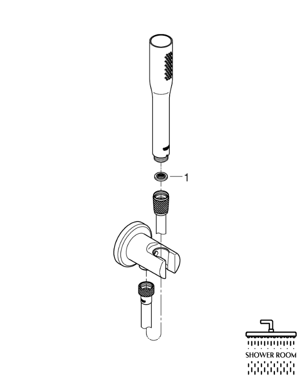 Змішувач для ванни Grohe Essence прихованого монтажу з Euphoria 26277132