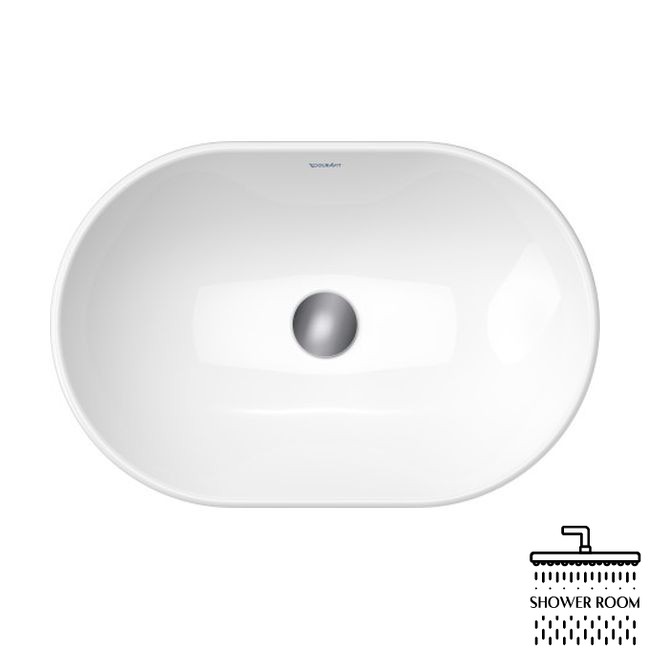 Умывальник на столешницу Duravit D-Neo 60, без перелива, белый (2372600070)