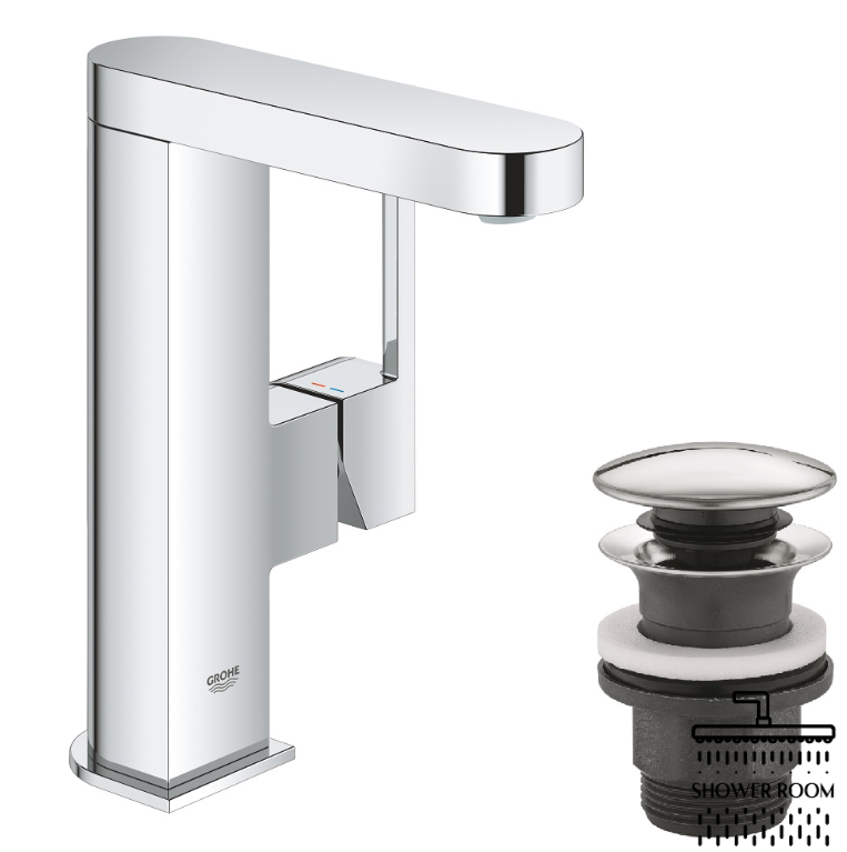 Змішувач для раковини Grohe Plus М-Size, одноважільний  (23872003)