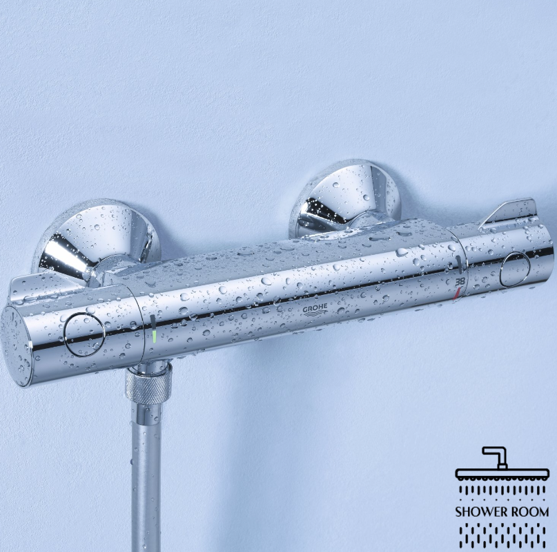 Комплект термостат з гігієнічним душем Grohe Grohtherm 800 (34558000+26352000)