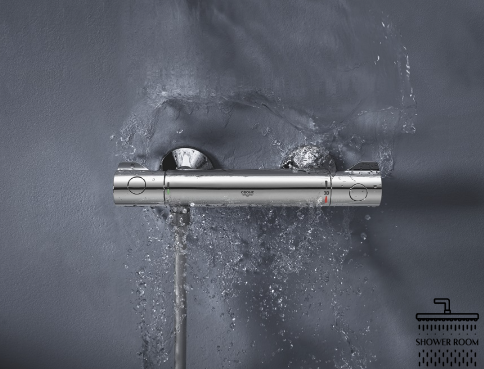 Комплект термостат з гігієнічним душем Grohe Grohtherm 800 (34558000+26352000)