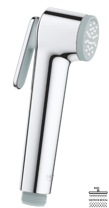 Гігієнічний душ із змішувачем Grohe BauClassic, хром (UA2904800S)