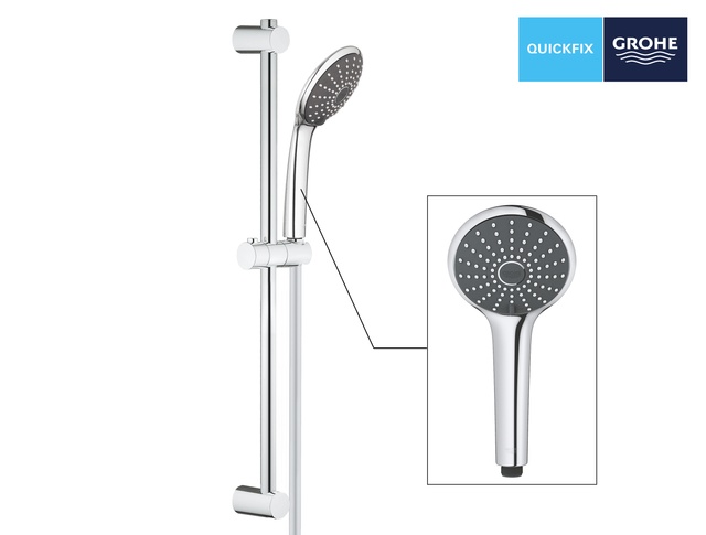 Душовий гарнітур, Grohe QuickFix Vitalio Joy 110 Duo, 2 види струменя 27362000