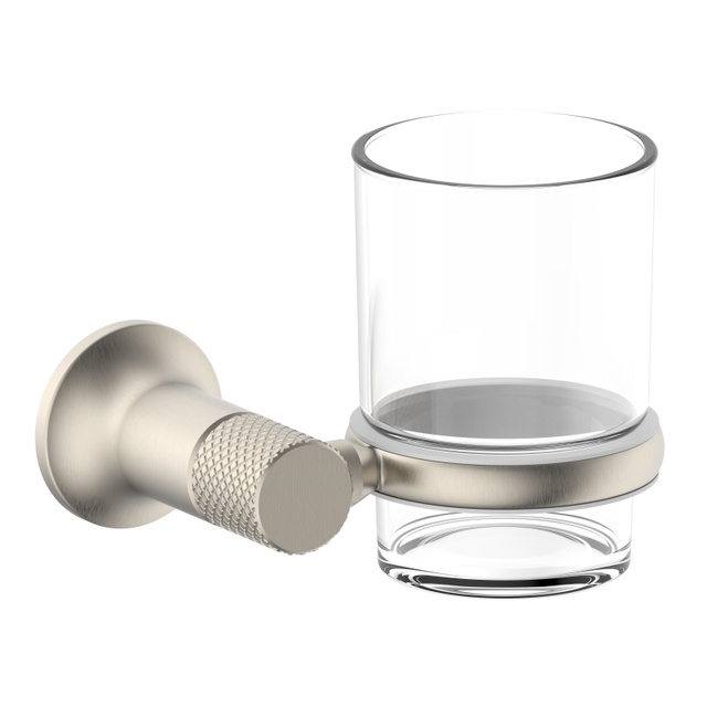 Склянка для зубних щіток підвісна, IMPRESE BRENTA ZMK081906230, нікель