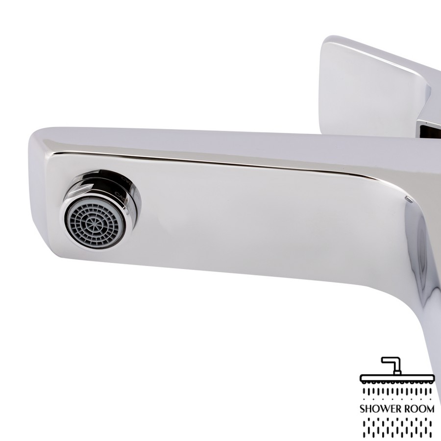 Змішувач для раковини Qtap Namesti високий QTNAM1025H102C Chrome