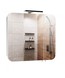 Дзеркальна шафа Мойдодир Сорренто ЗШ-80  для ванної кімнати зі світильником