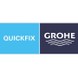 Набір аксесуарів 4 в 1 для ванної кімнати Grohe QuickFix Start Cube (41115000)