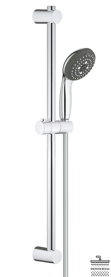 Душевой гарнитур, Grohe QuickFix Vitalio Start 100, 3 вида струи 26032000