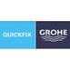 Одноважільний змішувач для кухонної мийки Grohe QuickFix Start (324412432 ), чорний