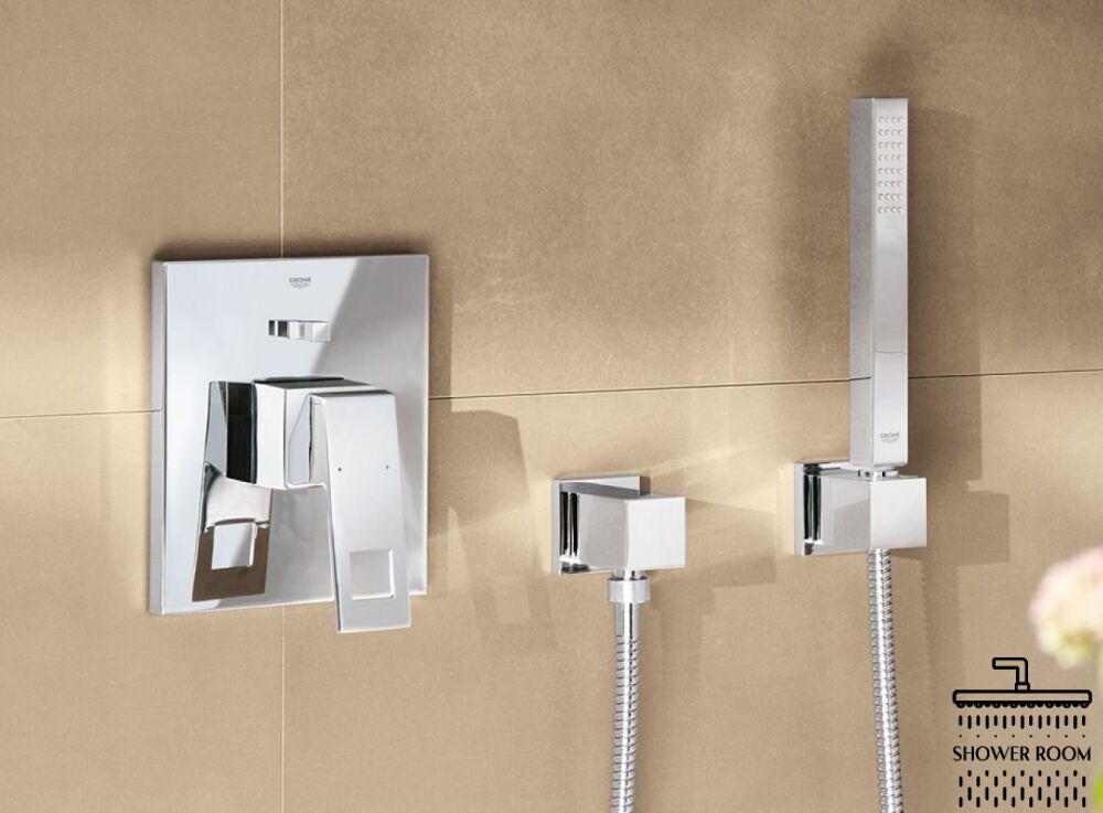 Внешняя часть смесителя для душа Grohe Eurocube 24062000 на два потребителя