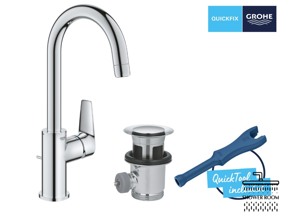 Смеситель для раковины L-размера Grohe QuickFix Start Edge 24201001