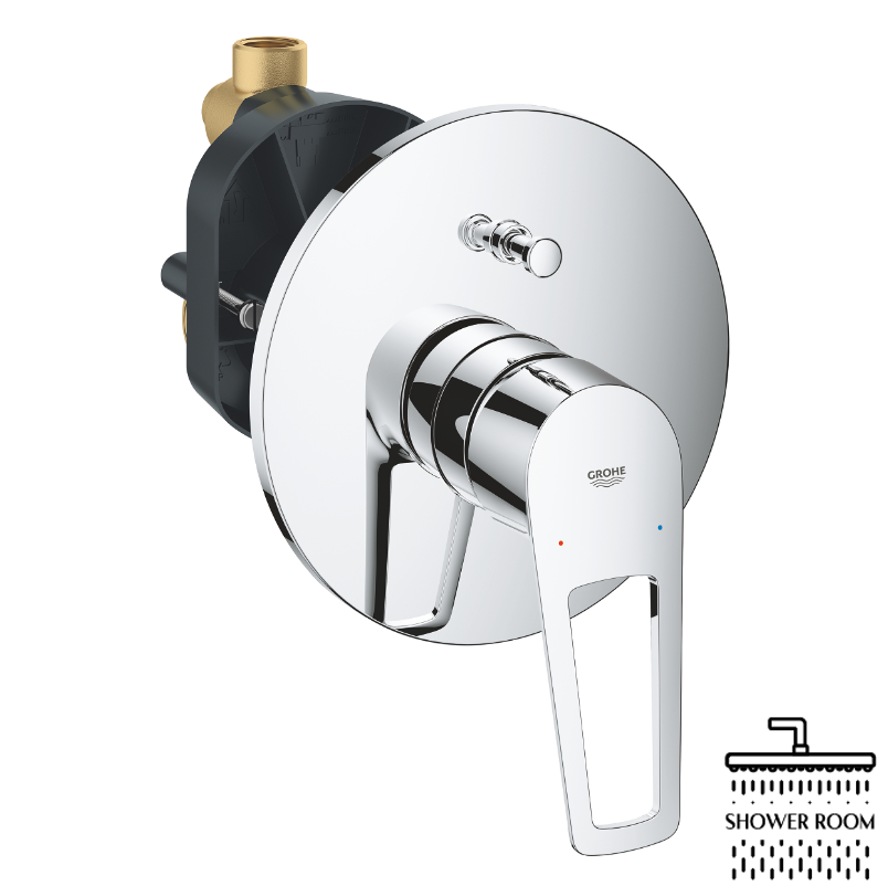 Душова система Grohe BauLoop New прихованого монтажу з Tempesta 250 Cube 266700003