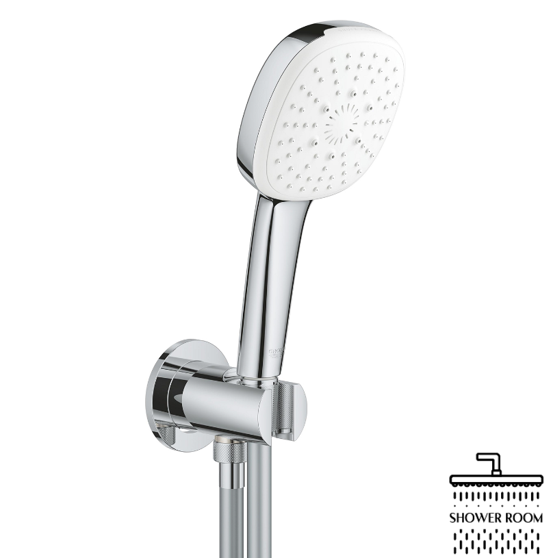 Душова система Grohe BauLoop New прихованого монтажу з Tempesta 250 Cube 266700003