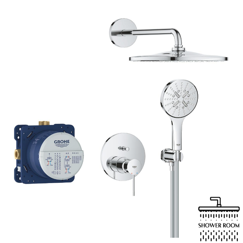 Душова система Grohe Essence з Rainshower Mono 310 (25287000)