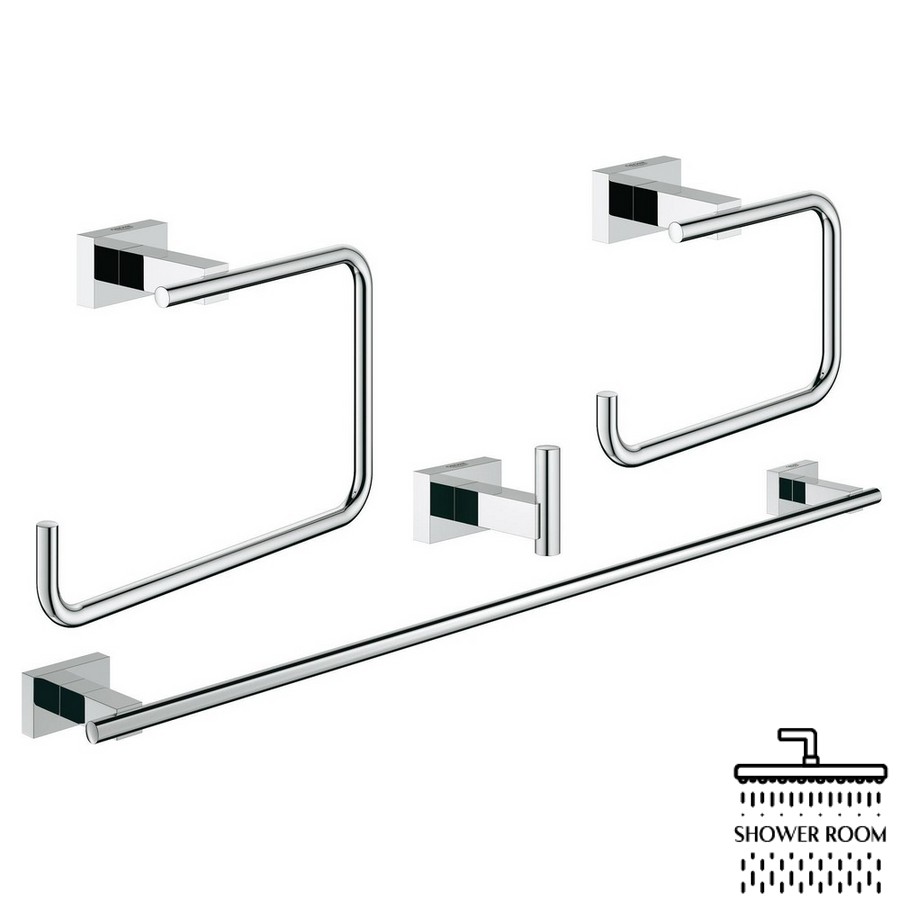 Набір аксесуарів Grohe Essentials Cube 40778001