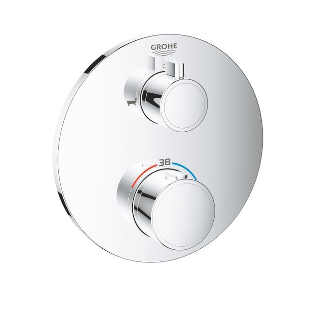 Термостат на 2 положення ванна/душ Grohe Grohtherm Thermostatic, хром (24077000)