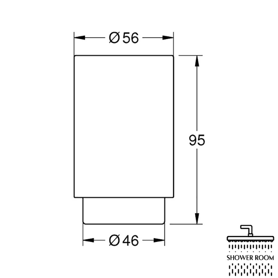 Стакан Grohe Selection 41029000