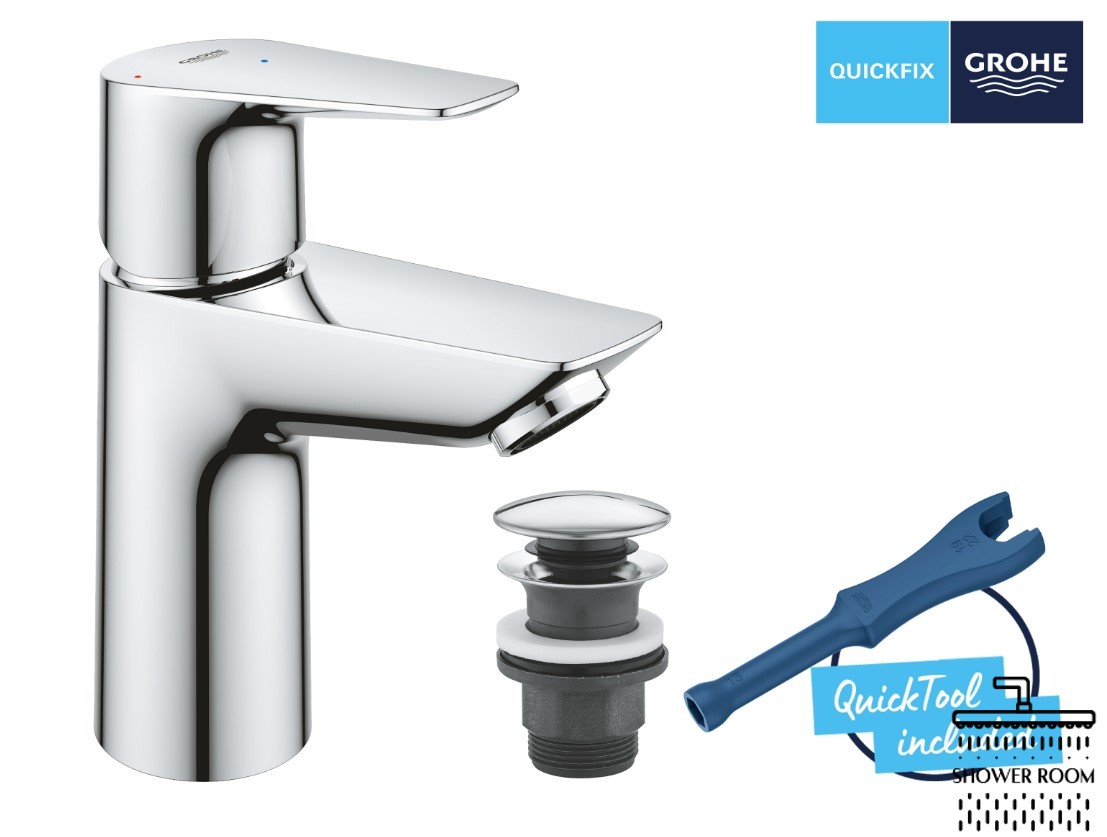 Смеситель для раковины S-размера Grohe QuickFix Start Edge 23900001