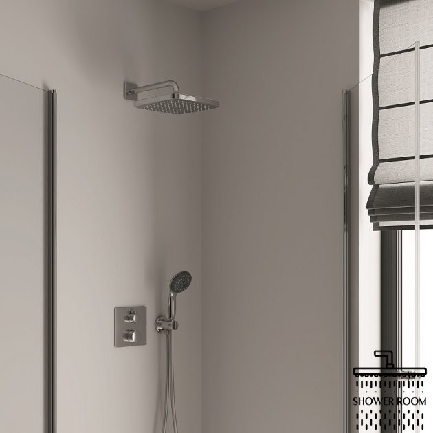 Верхній душ з EcoJoy, Grohe Vitalio Comfort 250 Cube 26695000