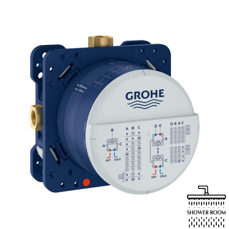 Душова система прихованого монтажу GROHE Grohtherm SmartControl UA34614SC4