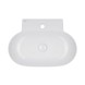 Раковина Qtap Cardinal 565х400х130 White з донним клапаном QT0411K177W