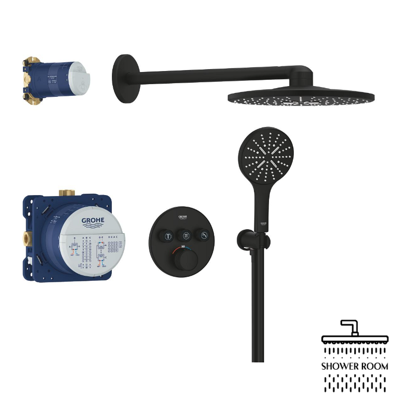 Душова система прихована Grohe Grohtherm SmartControl з Rainshower SmartActive 310 (34863KF0)