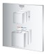 Термостат для душа с переключателем на 2 положение Grohe Grohtherm Cube Termostatic (24154000)