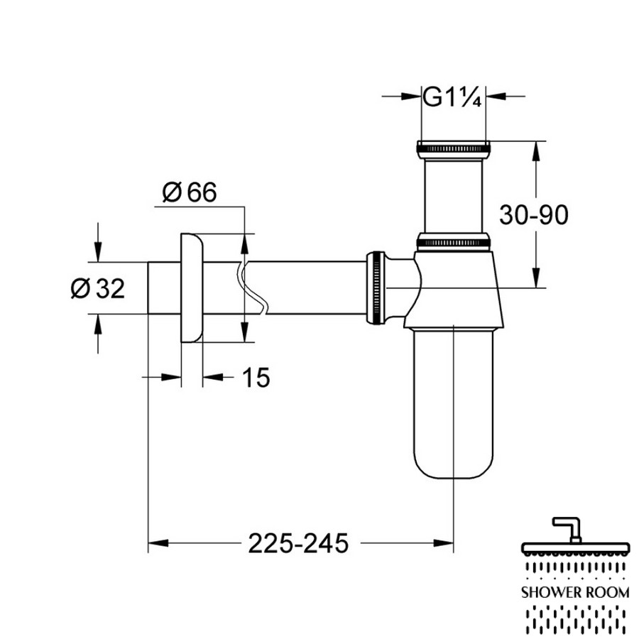 Сифон для раковини Grohe 28920000