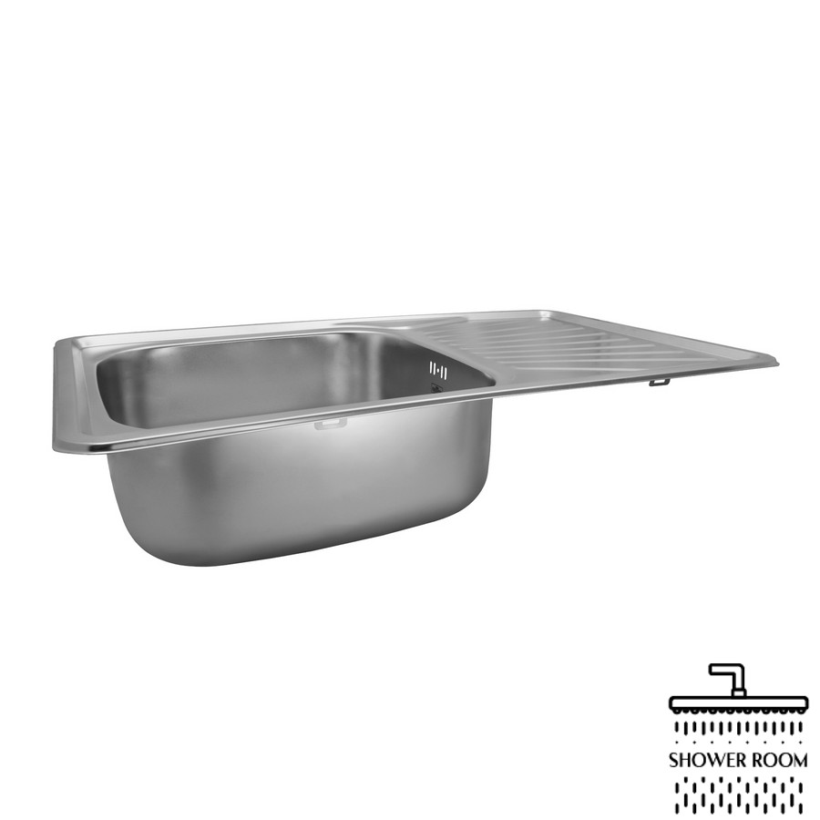 Кухонна мийка з нержавіючої сталі Kroner KRP Satin-7848