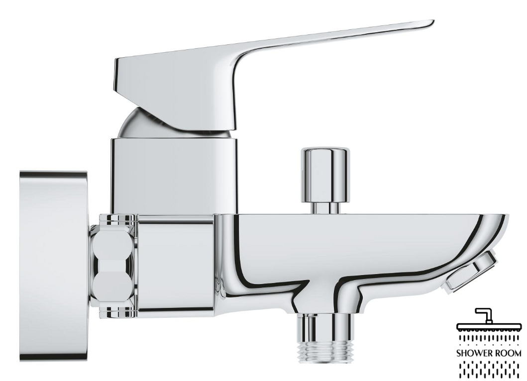 Набор смесителей 3 в 1 Grohe Cubeо (UA10174910181)