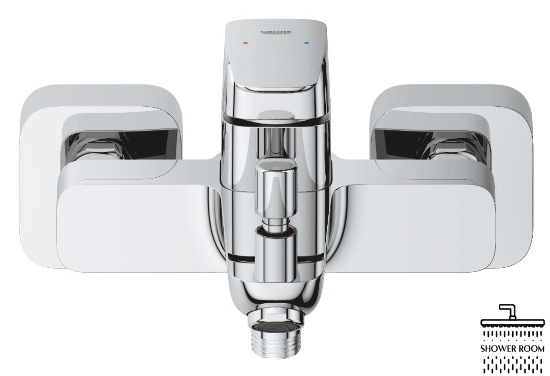 Набор смесителей 3 в 1 Grohe Cubeо (UA10174910181)