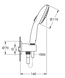 Душова система Grohe Plus прихованого монтажу з Tempesta 250 (UA240600603)