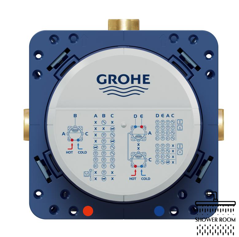 Душова система прихованого монтажу Grohe Grohtherm SmartControl Rainshower Mono 310 UA122505KF