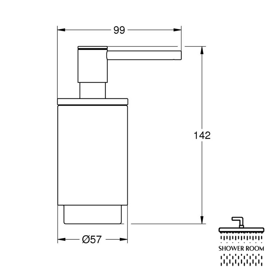 Дозатор для рідкого мила Grohe Selection 41028000