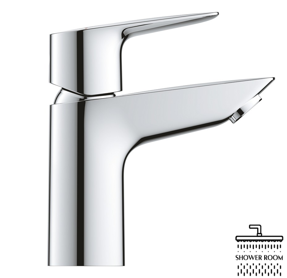 Смеситель для раковины с гигиеническим душем Grohe QuickFix Start Edge 23773001