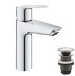 Змішувач для раковини Grohe M-Size QuickFix Start 24204002, хром